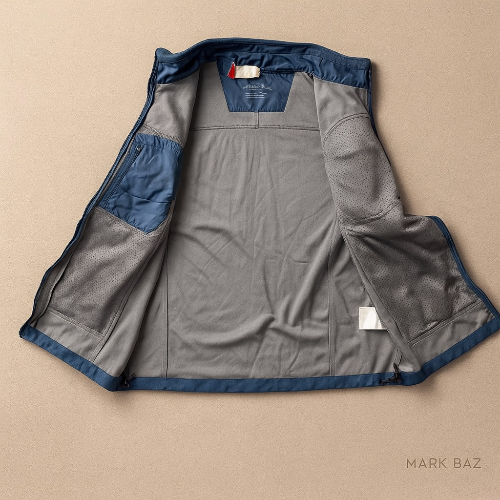 جلیقه پلار اورجینال WindRiver سرمه‌ای – سبک، گرم و مقاوم