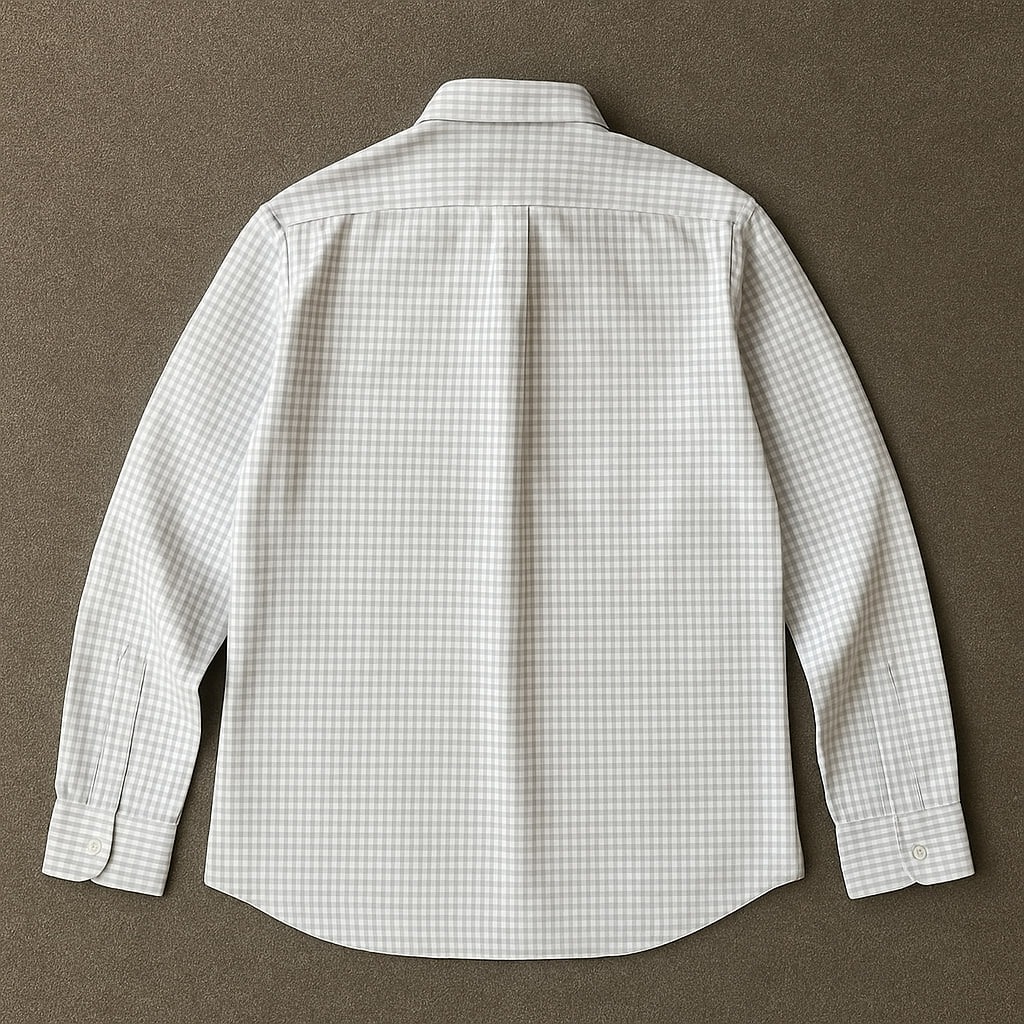 پیراهن پشمی چهارفصل اورجینال Giordano – آبی روشن | استوک مارک باز