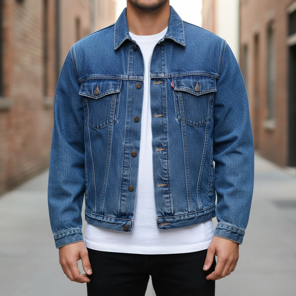 کت جین آمریکایی XL مدل 70503 | استوک اورجینال ساخت آمریکا