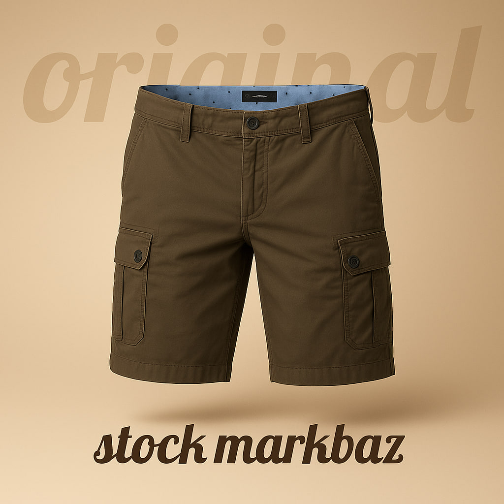 شلوارک کارگو اورجینال Dressmann نروژ | سبک، مقاوم و مناسب استایل‌های تابستانی