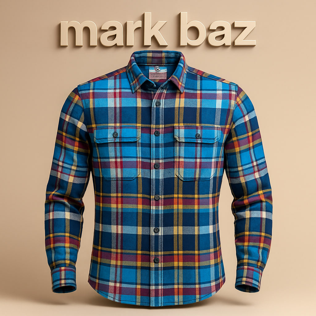 «پیراهن پشمی چهارخانه مردانه Next سایز S – اورجینال، شیک و مناسب استایل روزمره و زمستانی»