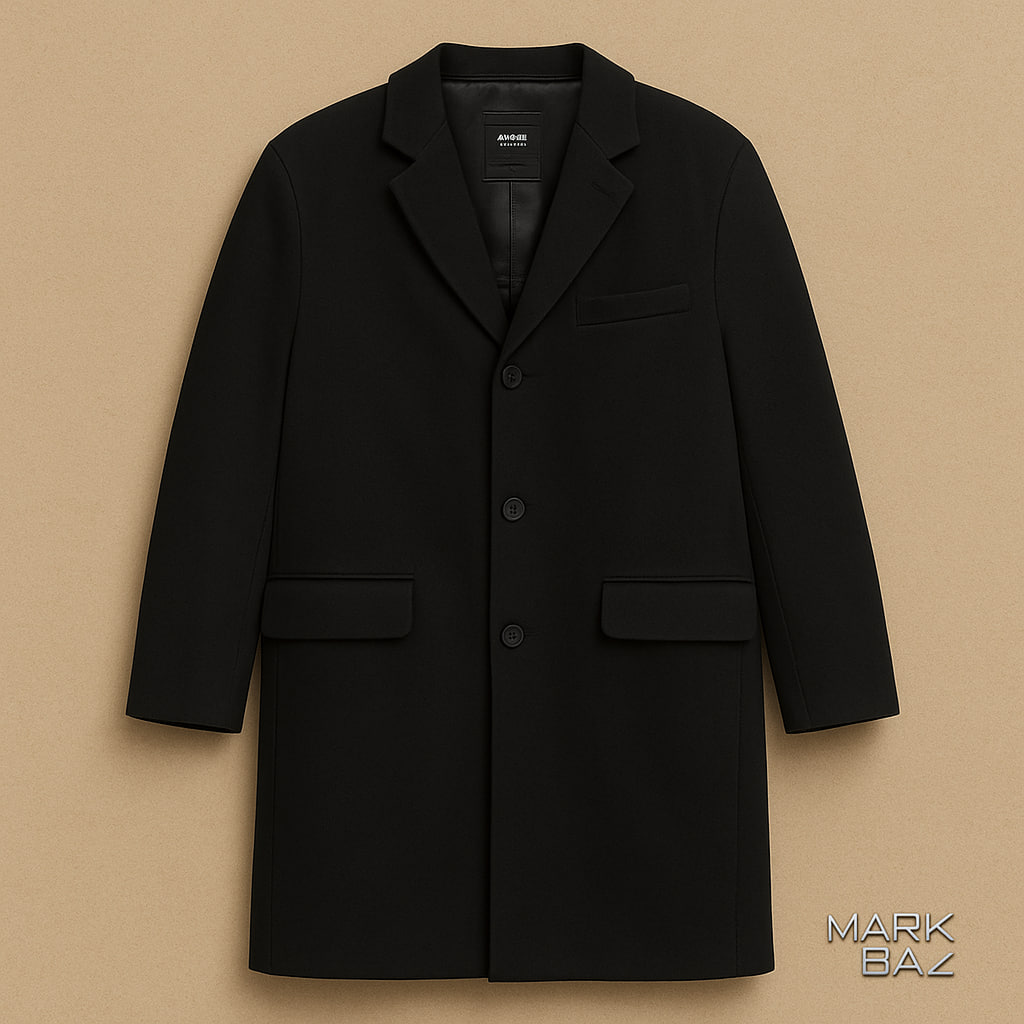 پالتو پشمی مردانه BRICE اورجینال  | استوک مارک باز