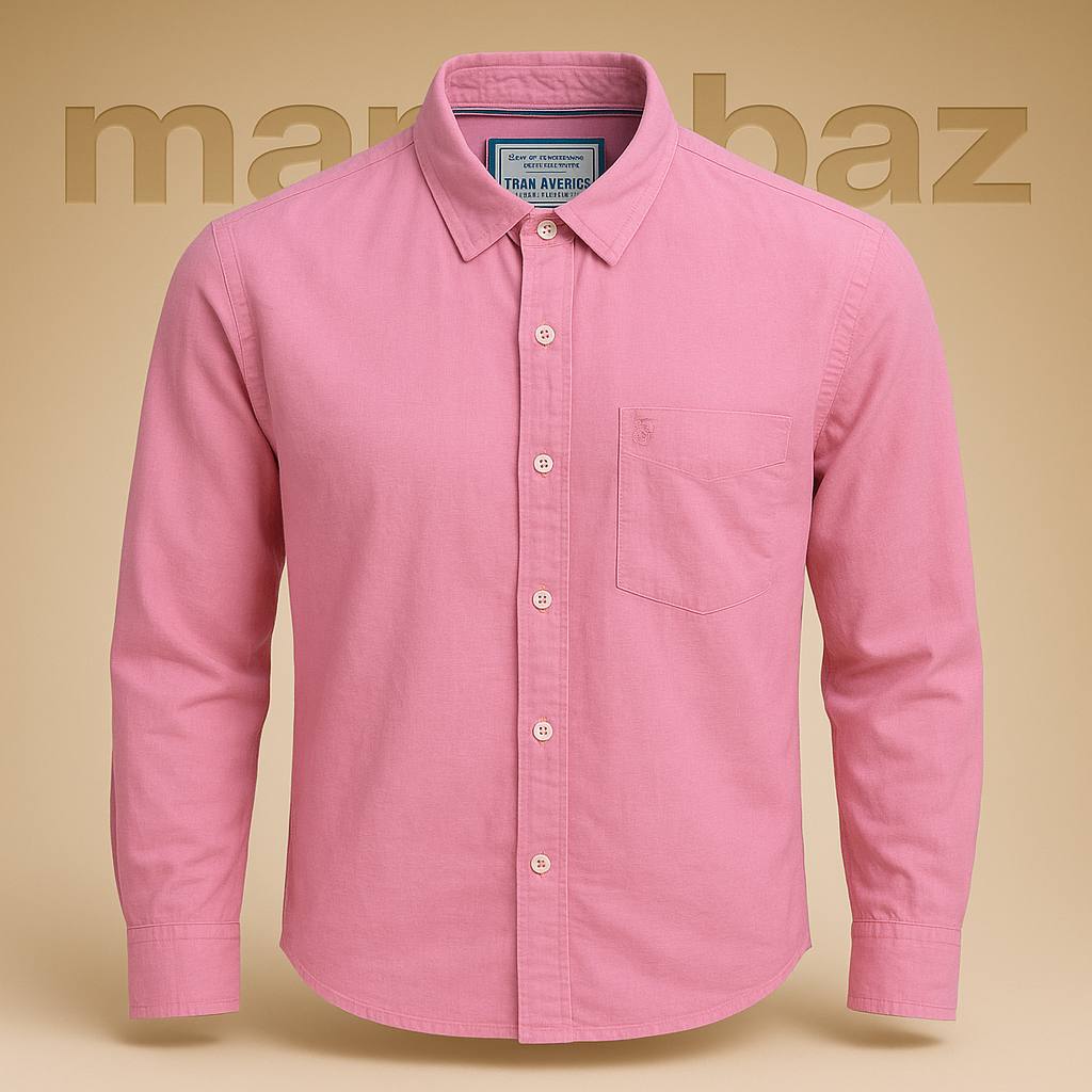 پیراهن آکسفورد اصل  صورتی Pan America مردانه | 100٪ پنبه، کیفیت بالا و قیمت اقتصادی