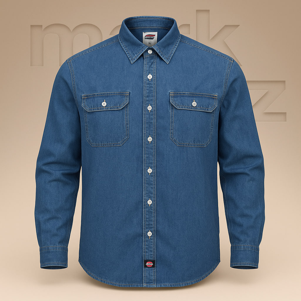 پیراهن اورجینال مردانه Dickies آبی جین سایز L ساخت کنیا