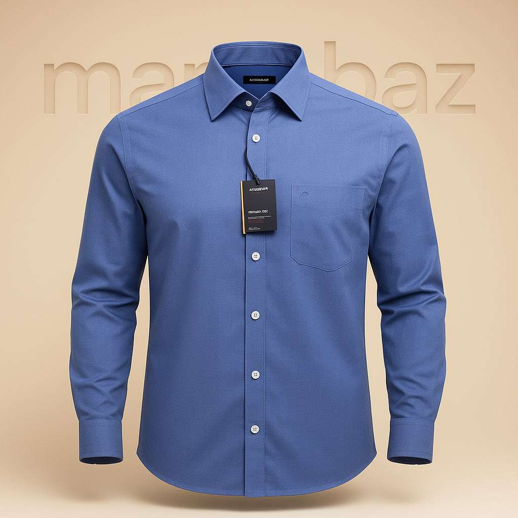 پیراهن اورجینال مردانه Seidensticker آلمانی نخی سایز XL | استوک مارک باز