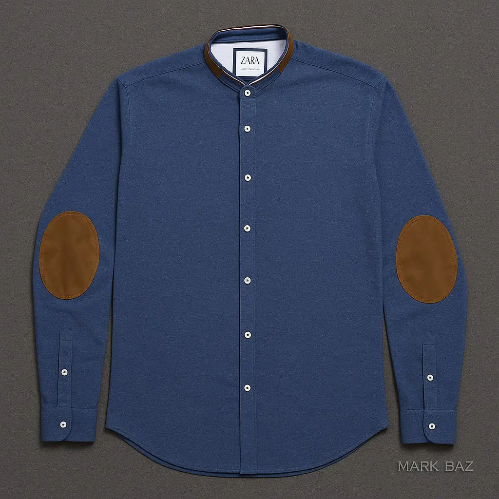 پیراهن پشمی اورجینال  زارا مردانه | استوک مارک باز