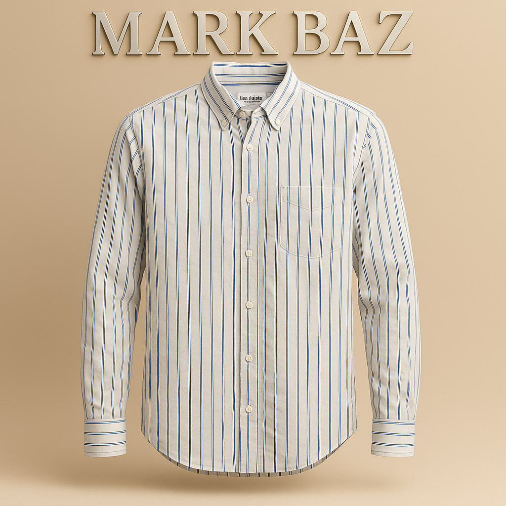 پیراهن اورجینال اسپانیایی Pull&Bear | نخی، خنک و مناسب استایل روزمره