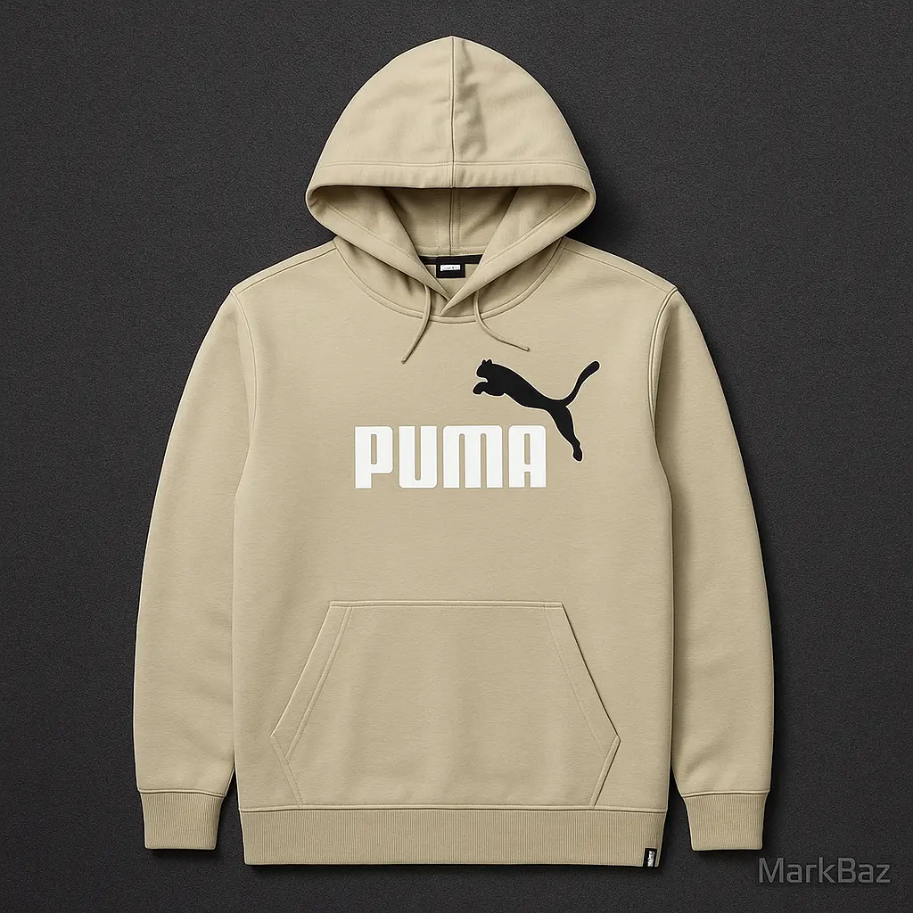 هودی بژ اورجینال پوما مردانه | Puma Beige Hoodie استوک مارک باز