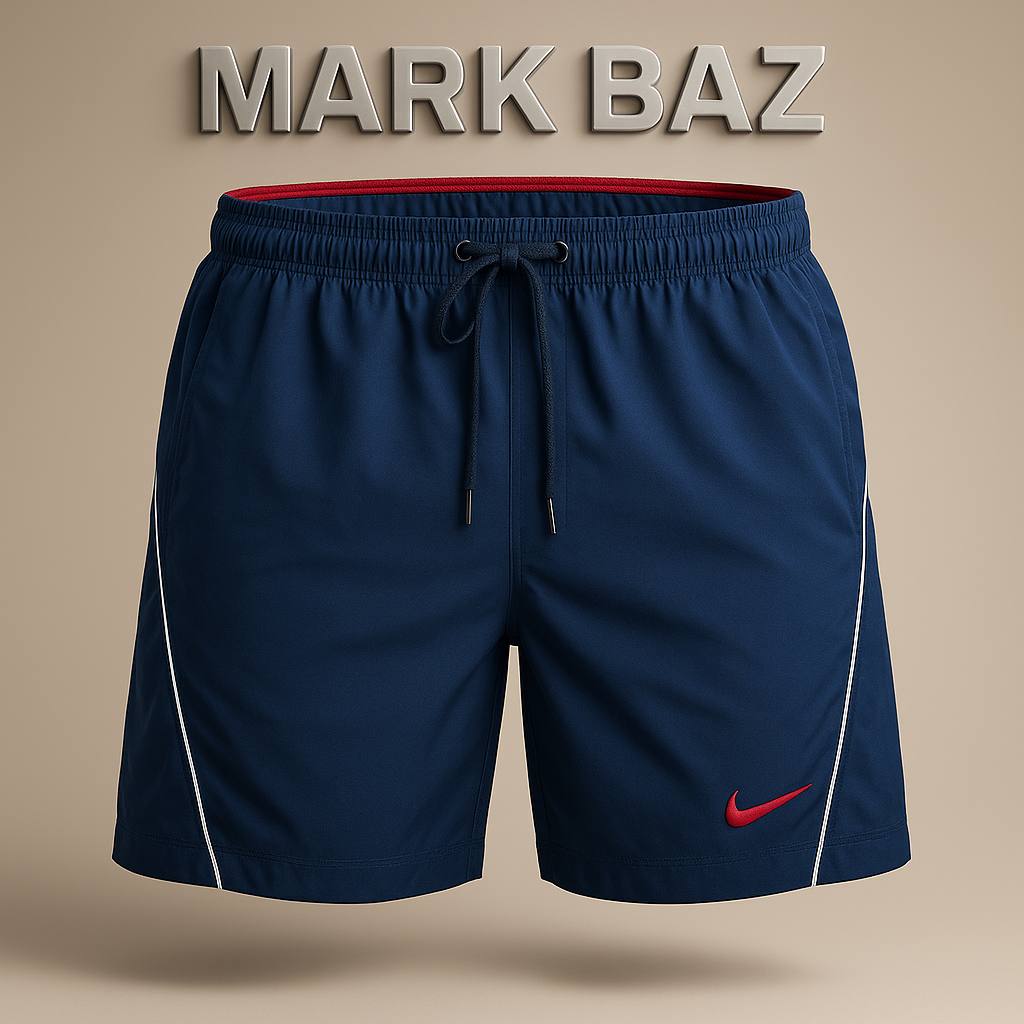 "خرید شلوارک ورزشی ساحلی مردانه نایکی اورجینال (ساخت ویتنام) سایز 36 | استوک مارک باز"