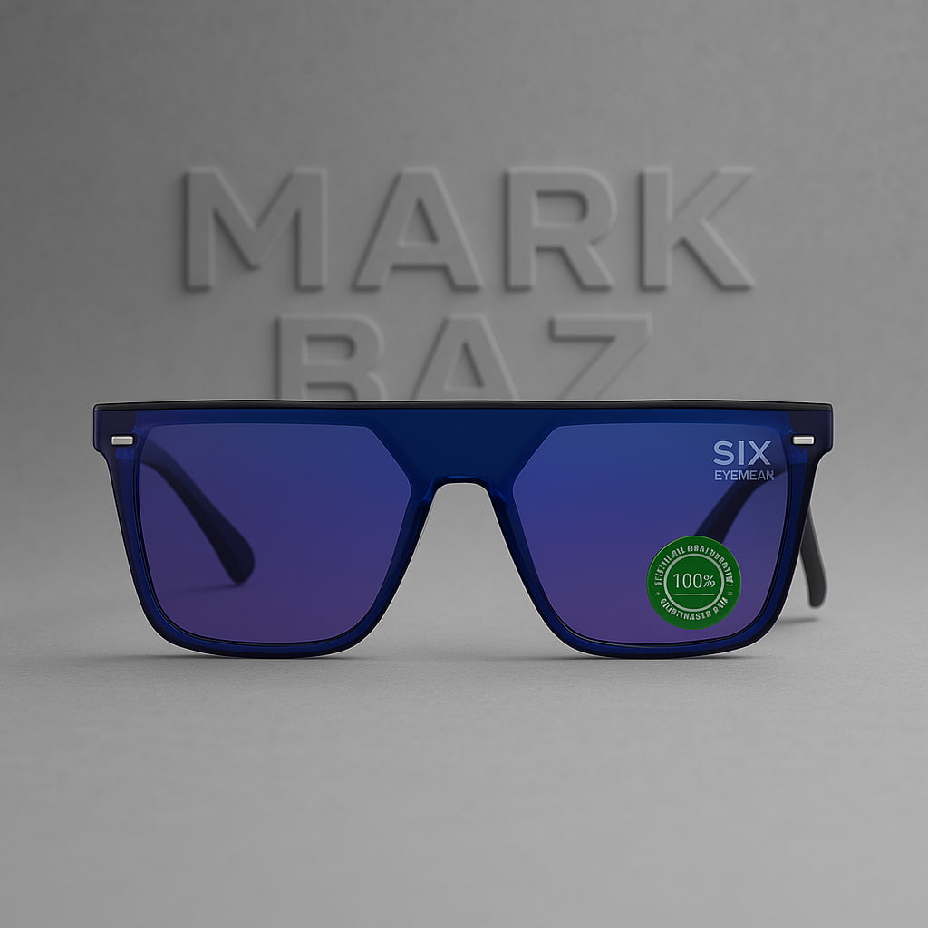 خرید عینک آفتابی مردانه برند SIX آلمان مدل PLN95 با ضمانت اورجینال