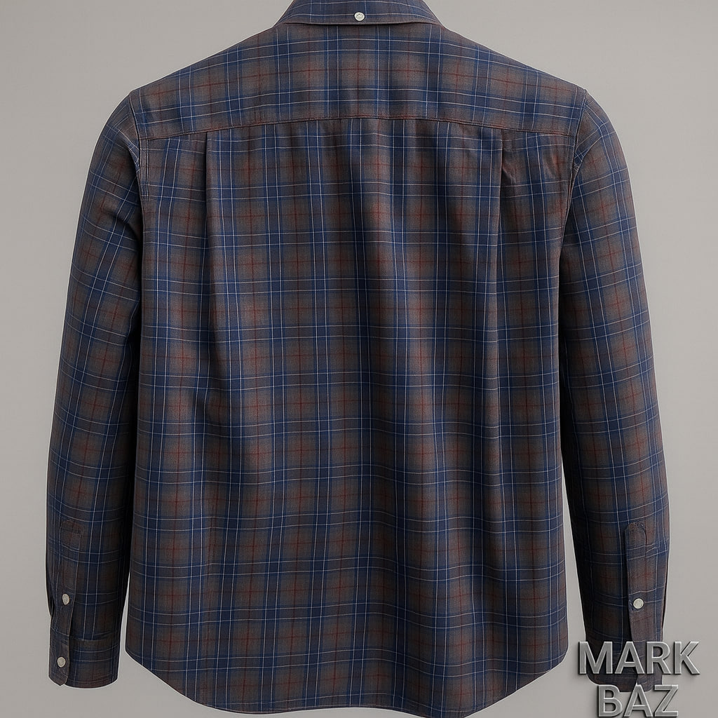 خرید پیراهن مردانه چهارخانه JOS. A. BANK Reserve | کتان نخی اورجینال سایز مدیوم