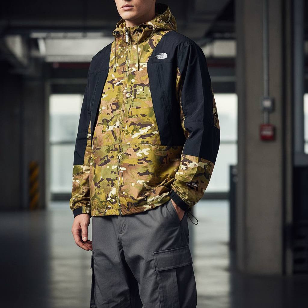 بادگیر چریکی اصل The North Face مدل تکسینگ ضدباد