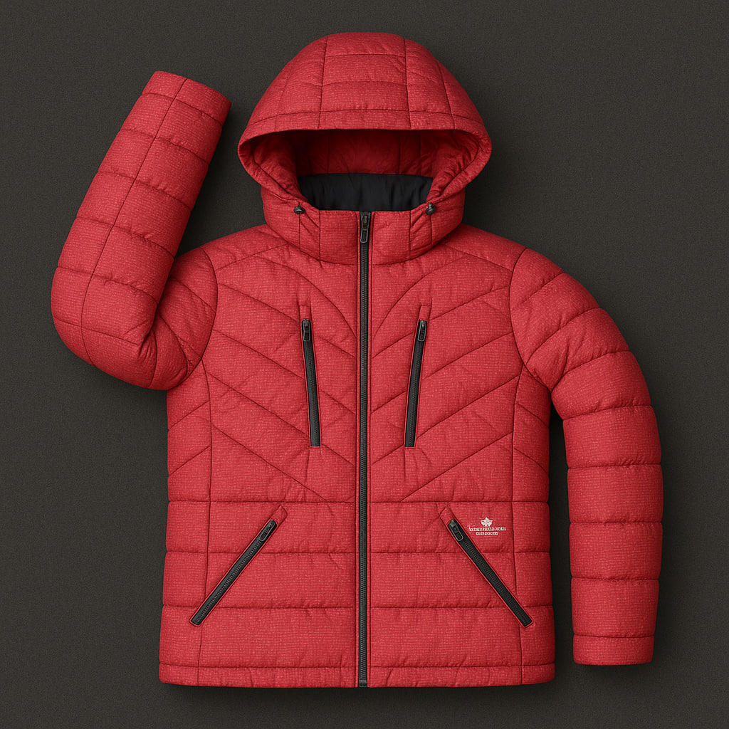 کاپشن کوهنوردی پر  زنانه Williamsburg Outdoor Life سایز 100 – گرم، سبک و اورجینال